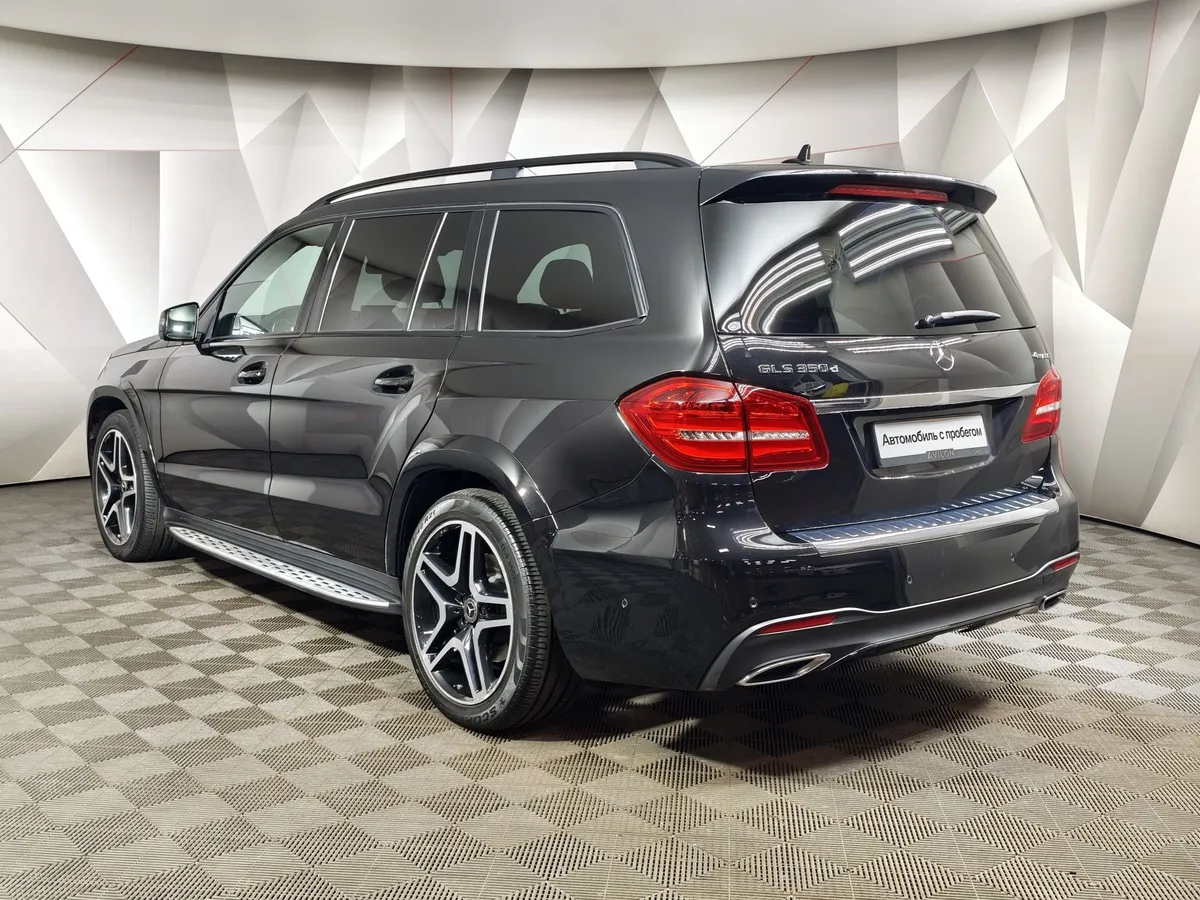 Mercedes-Benz GLS 350 d 4MATIC 9G-TRONIC (249 л.с.) Особая серия Черный в АВИЛОН. Слайд №4