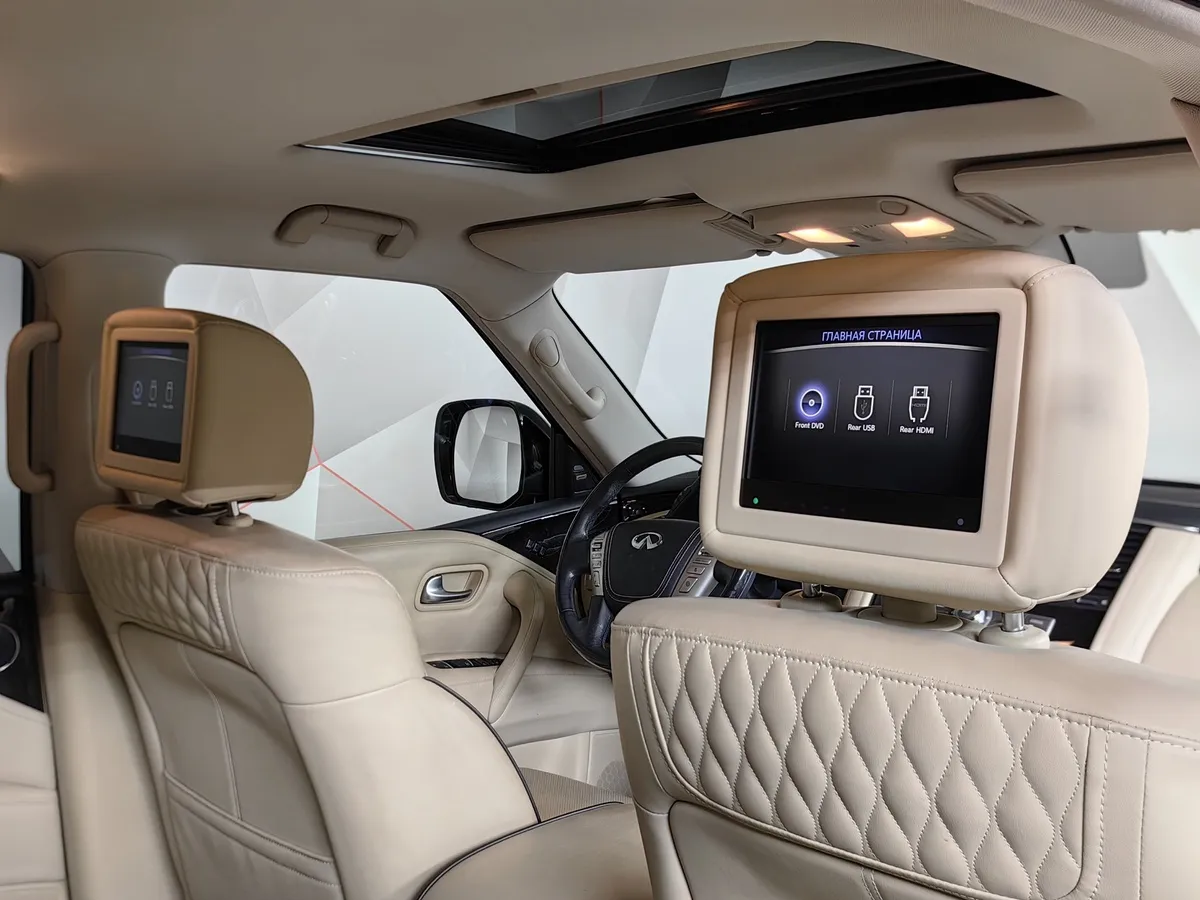 Infiniti QX80 5.6 АТ AWD (405 л.с.) Синий в АВИЛОН. Слайд №25