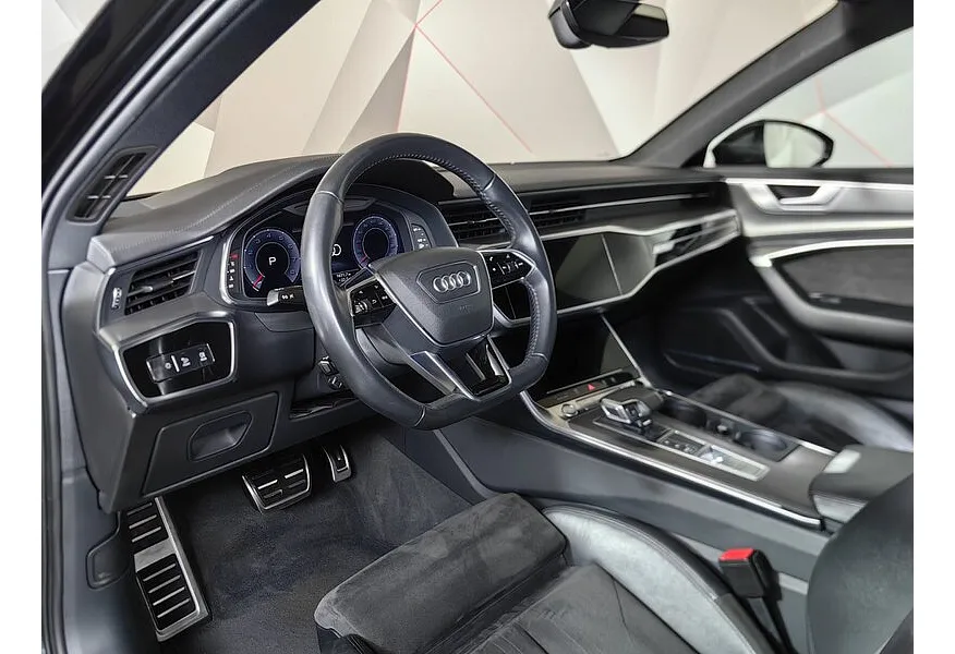 Audi A6 55 TFSI S tronic quattro (340 л.с.) Sport Черный в АВИЛОН. Слайд №19