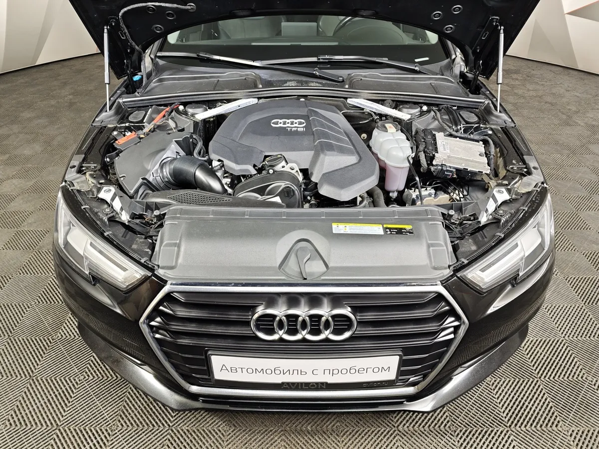 Audi A4 2.0 TFSI S tronic (150 л.с.) Sport Черный в АВИЛОН. Слайд №10