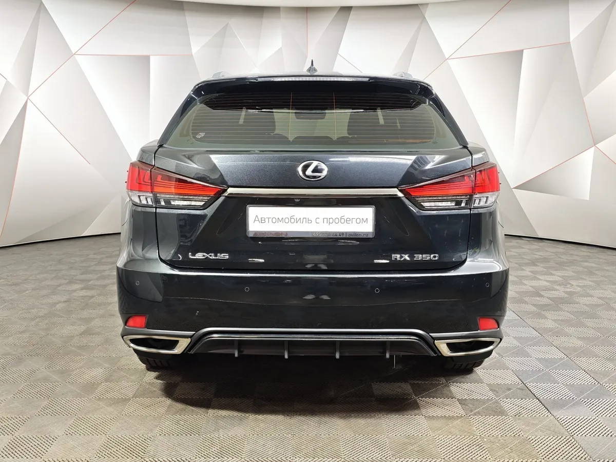 Lexus RX 350 AT AWD (300 л.с.) Luxury Черный в АВИЛОН. Слайд №8