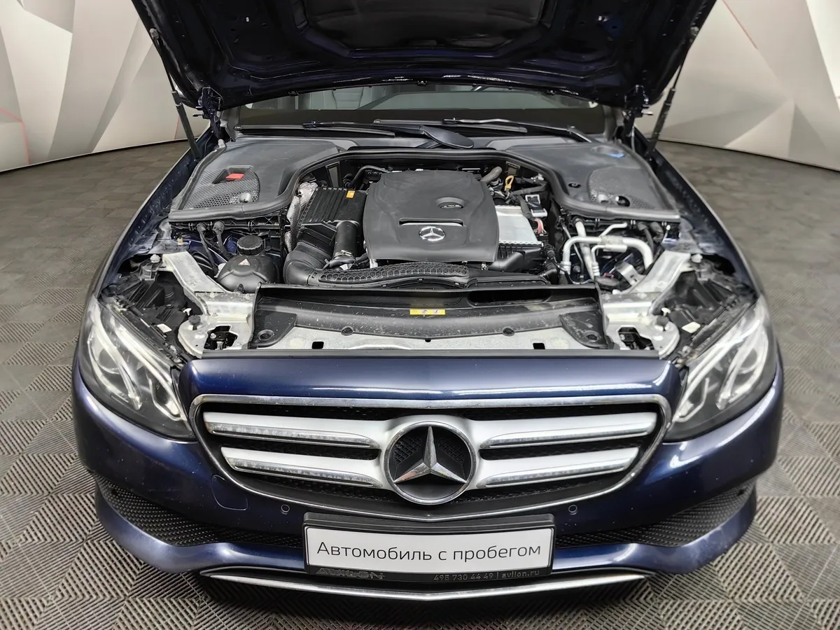 Mercedes-Benz E-Класс E 200 9G-TRONIC (197 л.с.) Синий в АВИЛОН. Слайд №10