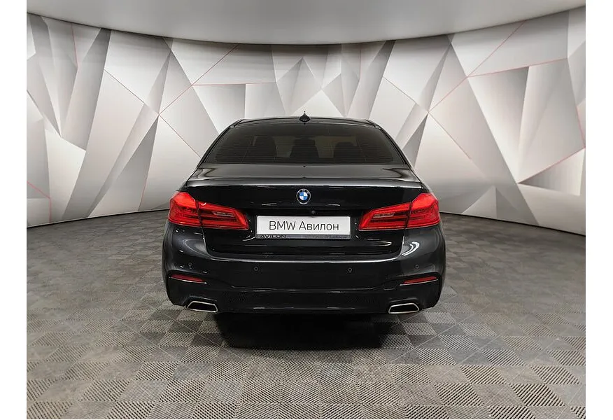 BMW 5 серия 520d xDrive Steptronic (190 л.с.) Черный в АВИЛОН. Слайд №4