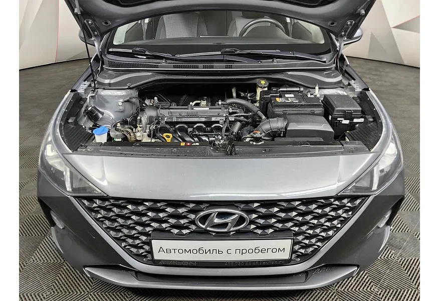 Hyundai Solaris 1.6 AT (123 л.с.) Comfort Серый в АВИЛОН. Слайд №18