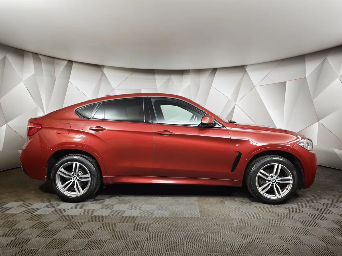 BMW X6 xDrive30d Steptroniс (249 л.с.) Красный в АВИЛОН. Слайд №6