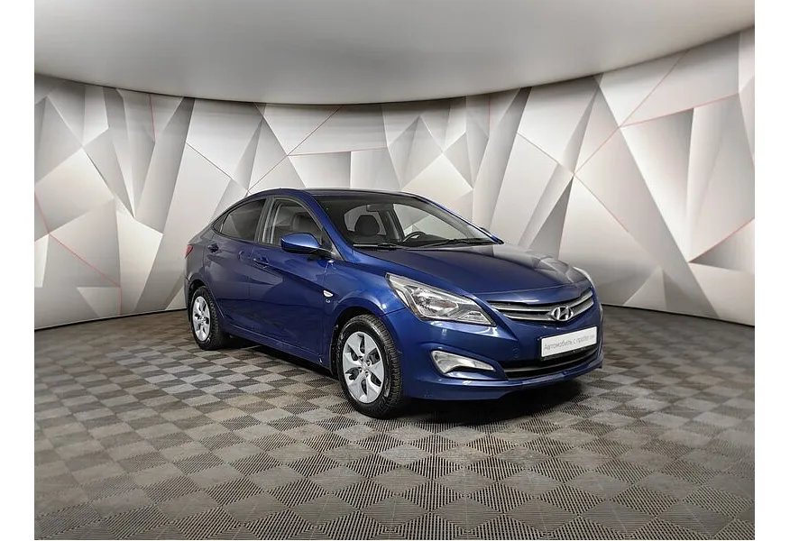 Hyundai Solaris 1.6 MT (123 л.с.) Comfort Синий в АВИЛОН. Слайд №3