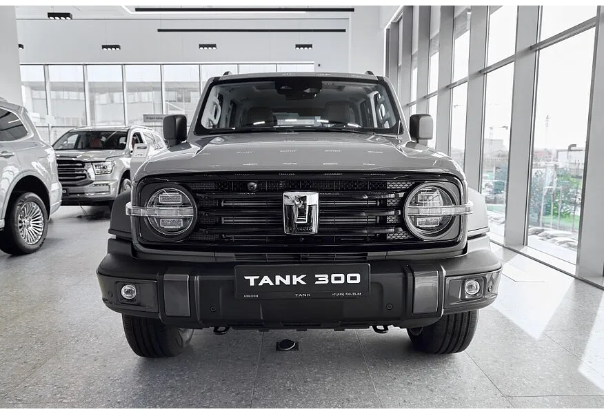 TANK 300 2.0T AT 4WD (220 л.с.) City Premium Серый в АВИЛОН. Слайд №3