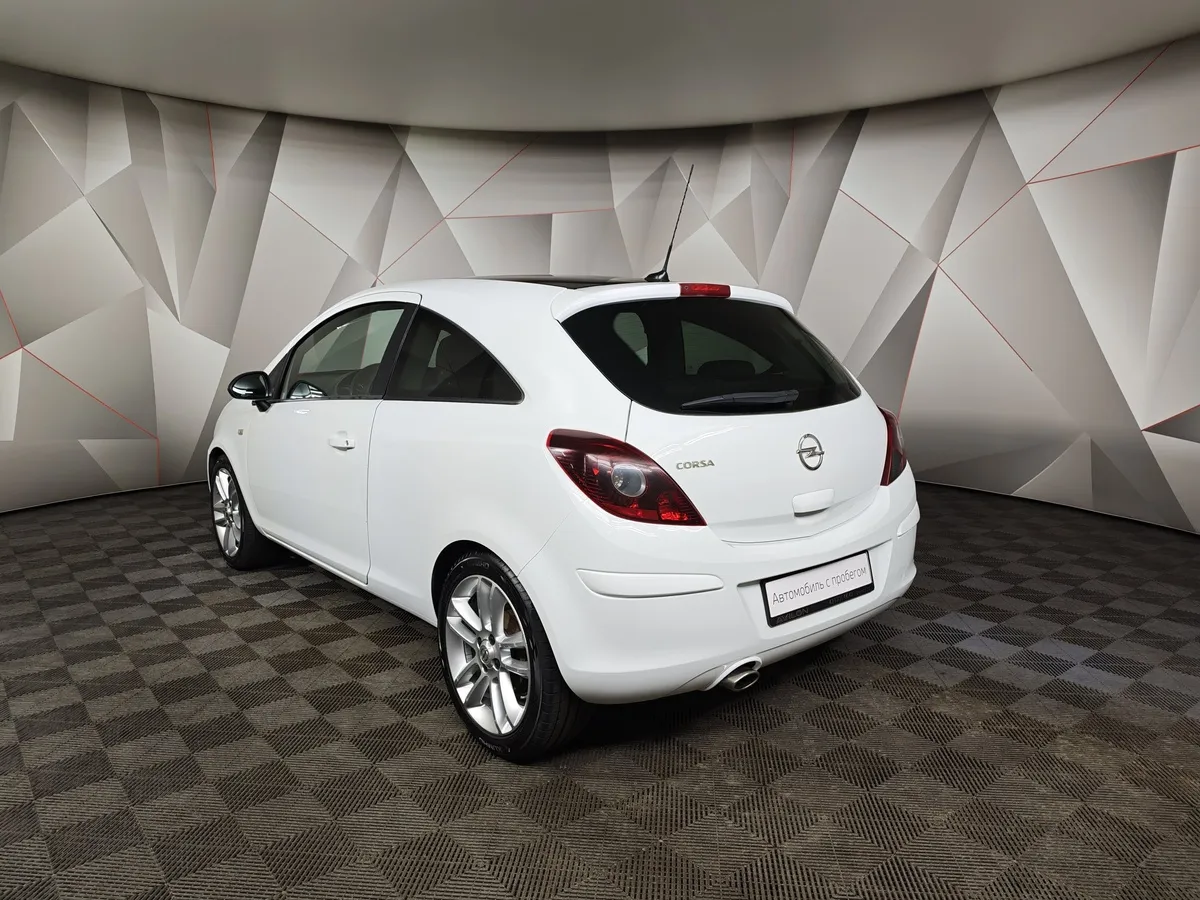 Opel Corsa 1.4 AT (90 л.с.) Белый в АВИЛОН. Слайд №4