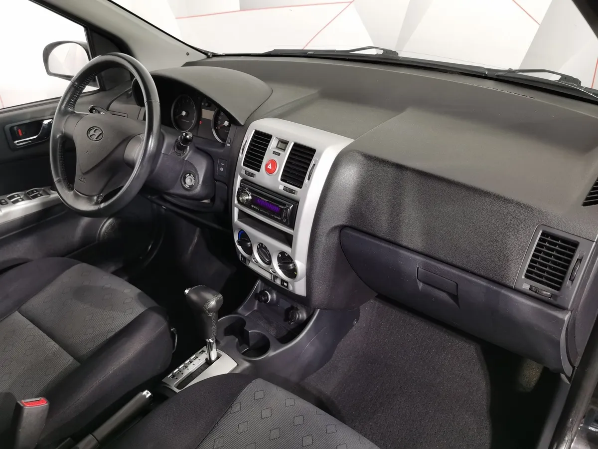 Hyundai Getz 1.4 AT (97 л.с.) Черный в АВИЛОН. Слайд №12