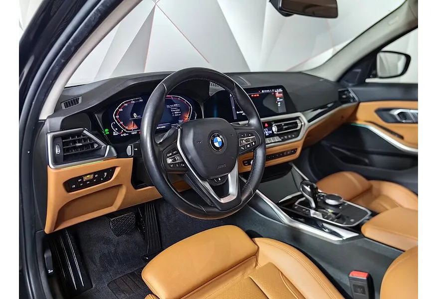 BMW 3 серия 318d Steptronic (150 л.с.) Черный в АВИЛОН. Слайд №12