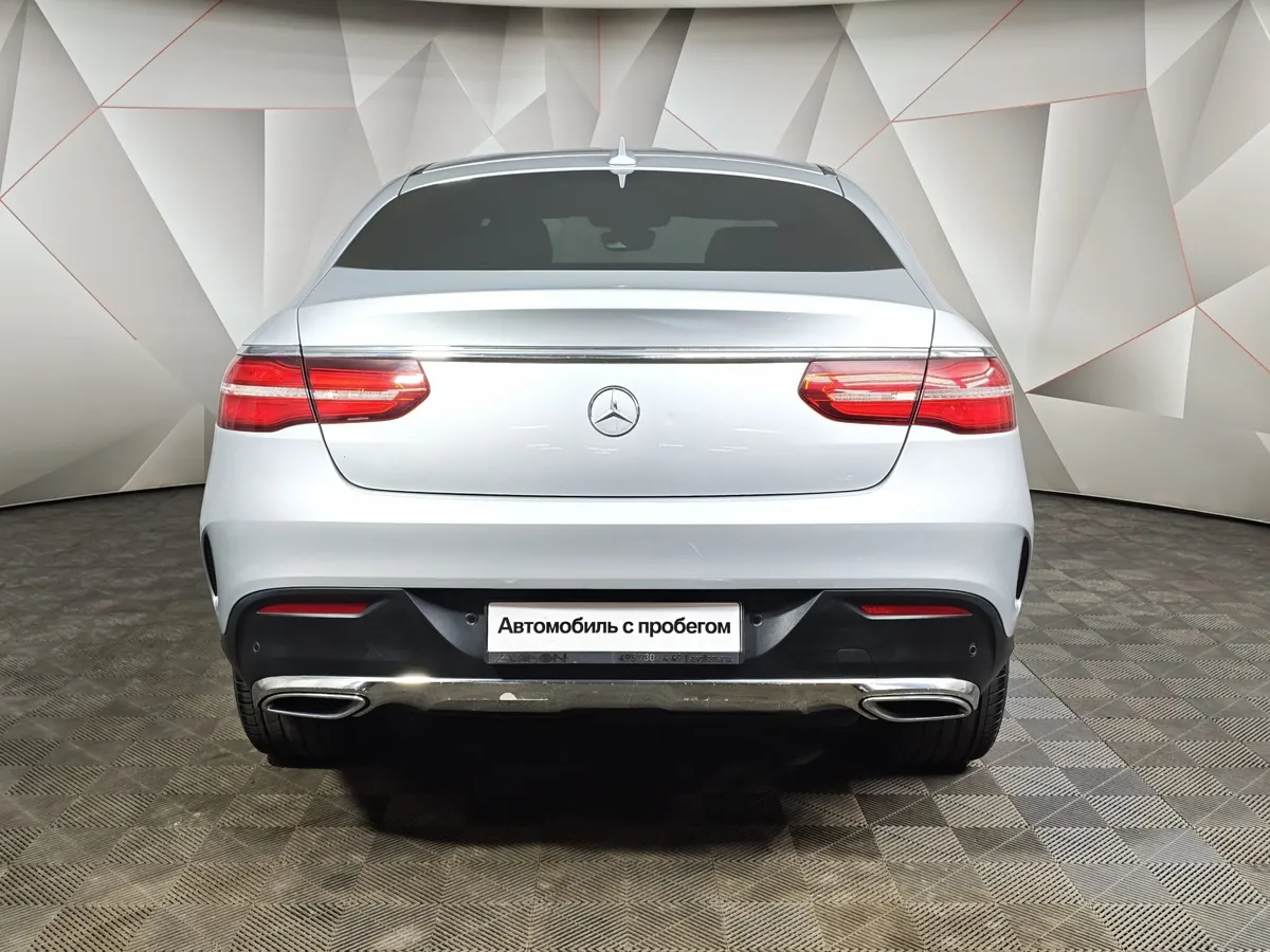 Mercedes-Benz GLE Купе 350 d 4MATIC 9G-TRONIC (249 л.с.) Особая серия Серебристый в АВИЛОН. Слайд №8