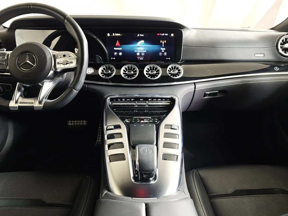 Mercedes-Benz AMG GT 43 4MATIC SPEEDSHIFT TCT 9G (367 л.с.) Серый в АВИЛОН. Слайд №15