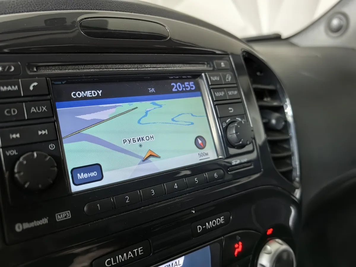Nissan Juke 1.6 CVT (117 л.с.) Белый в АВИЛОН. Слайд №20