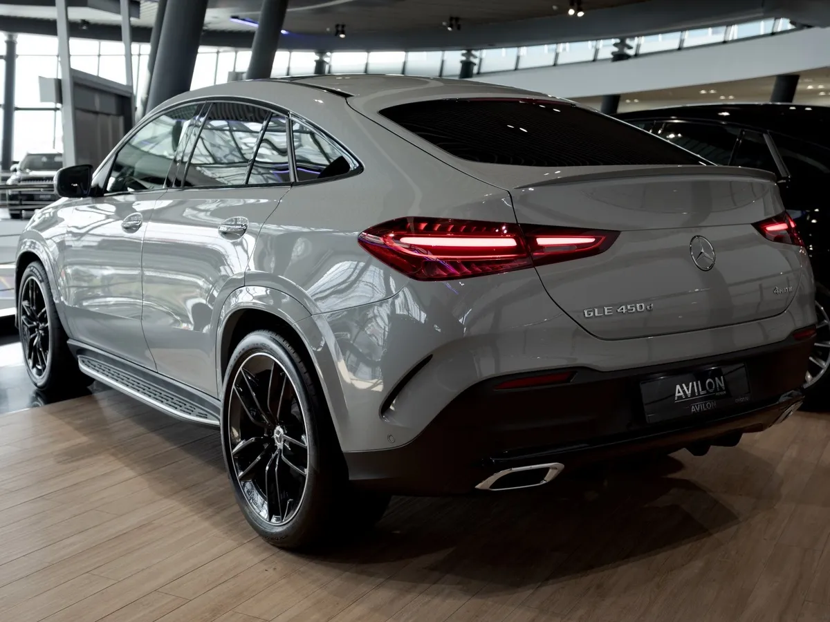 Mercedes-Benz GLE Купе 450 d 4MATIC 9G-TRONIC (367 л.с.) Серый в АВИЛОН. Слайд №3
