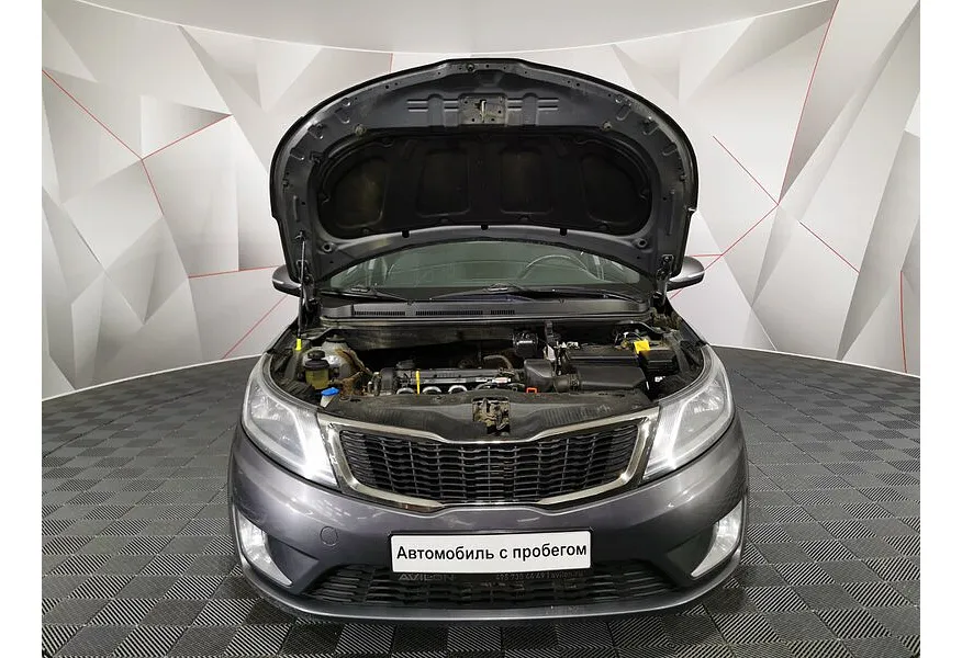 Kia Rio 1.6 AT (123 л.с.) Серый в АВИЛОН. Слайд №11