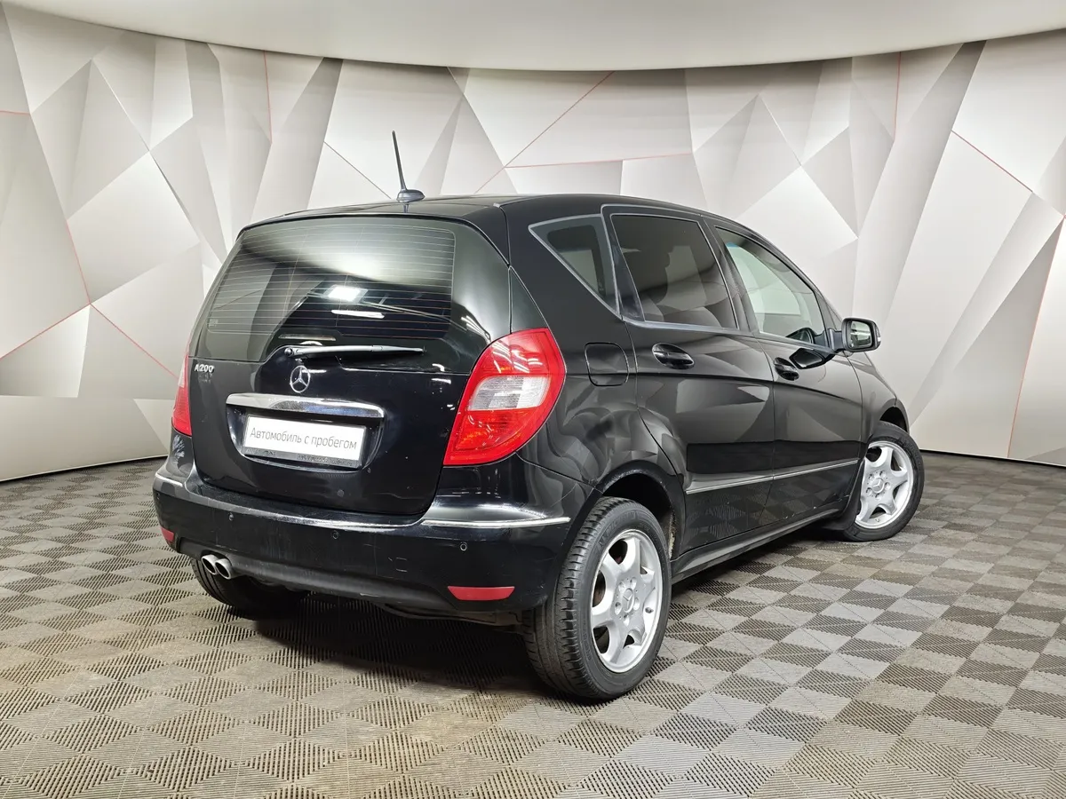 Mercedes-Benz A-Класс A 200 Turbo Autotronic (193 л.с.) Черный в АВИЛОН. Слайд №2