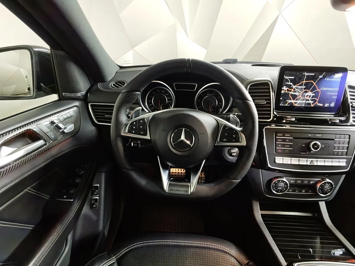 Mercedes-Benz GLE Купе AMG 63 4MATIC 7G-TRONIC (557 л.с.) Черный в АВИЛОН. Слайд №20