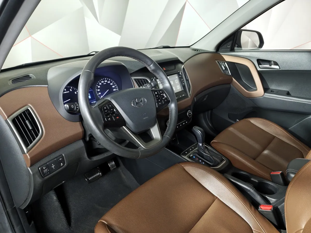 Hyundai Creta 2.0 AT (149 л.с.) Brown pack Серый в АВИЛОН. Слайд №19