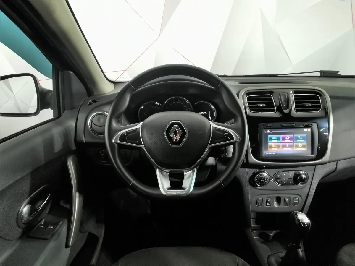 Renault Logan 1.6 AT FWD (102 л.с.) Синий в АВИЛОН. Слайд №19