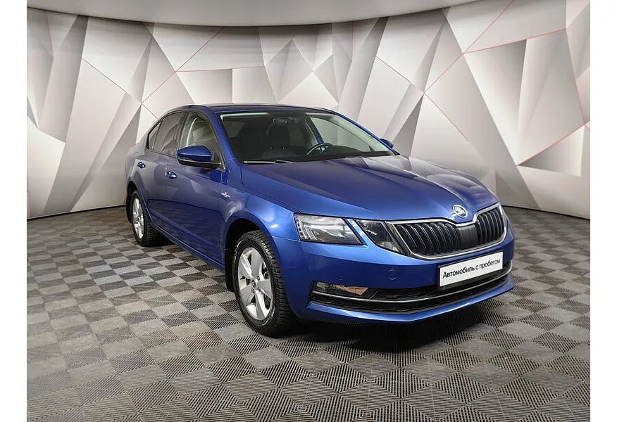 Skoda Octavia 1.6 AT (110 л.с.) Синий в АВИЛОН. Слайд №3