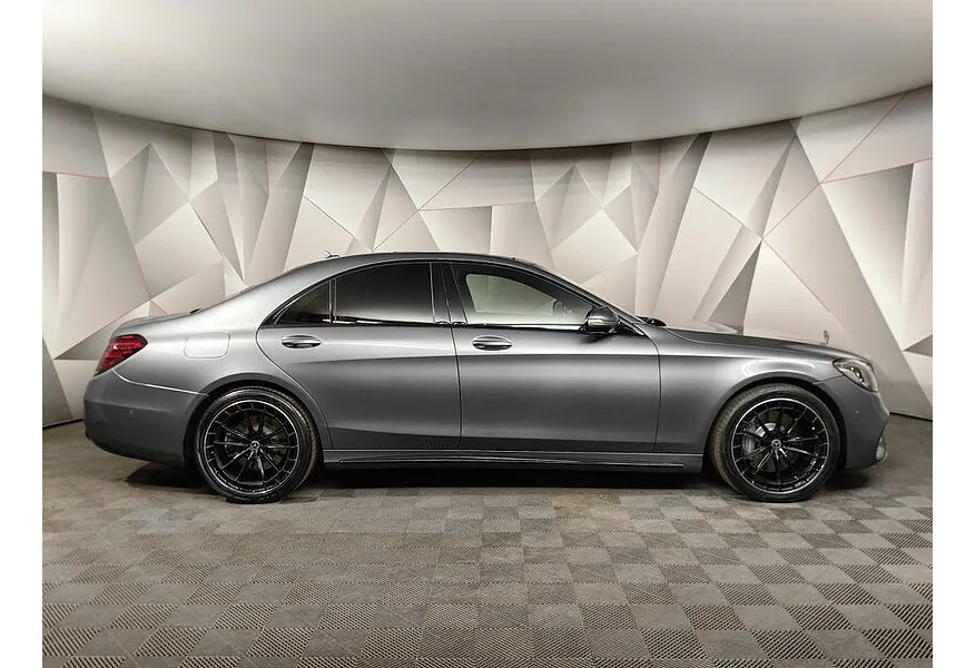 Mercedes-Benz S-Класс S 350 d 9G-Tronic 4Matic длинная база (249 л.с.) Серый в АВИЛОН. Слайд №6