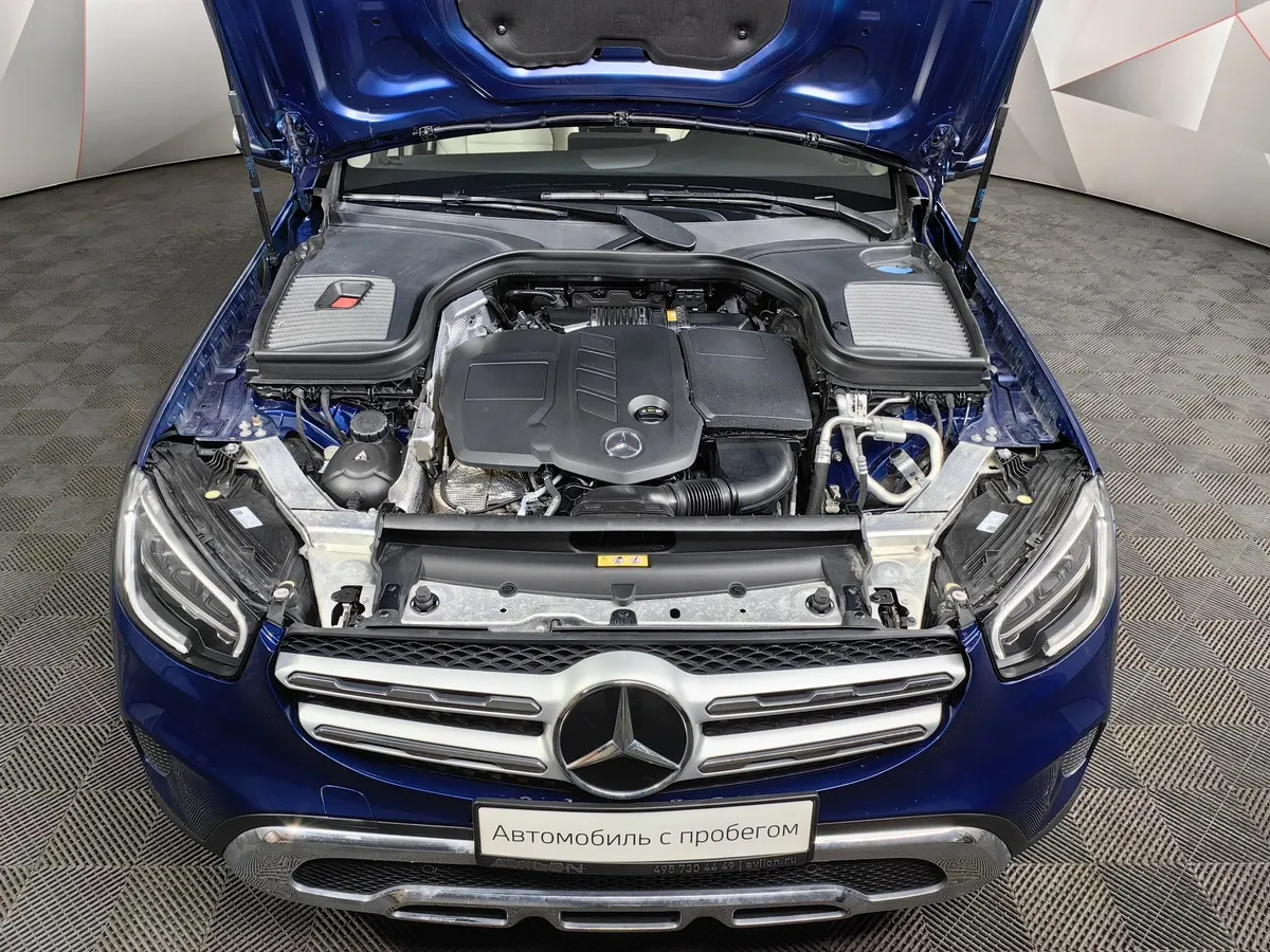 Mercedes-Benz GLC 220 d 9G-TRONIC 4MATIC (194 л.с.) Premium Синий в АВИЛОН. Слайд №11