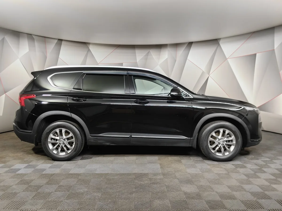 Hyundai Santa Fe 2.2 CRDi AWD 8AT (200 л.с.) Lifestyle Черный в АВИЛОН. Слайд №6