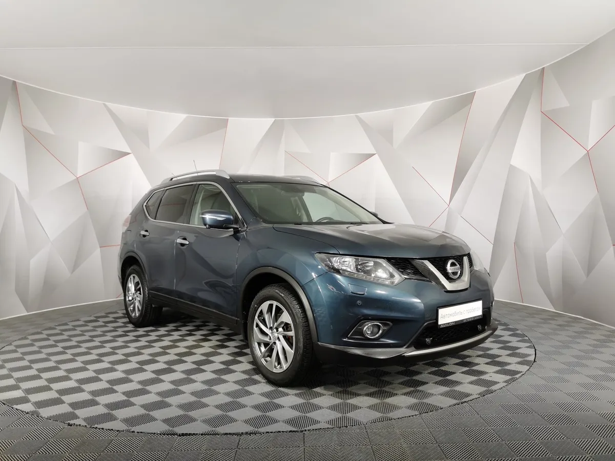 Nissan X-Trail 2.5 CVT AWD (171 л.с.) Синий в АВИЛОН. Слайд №3