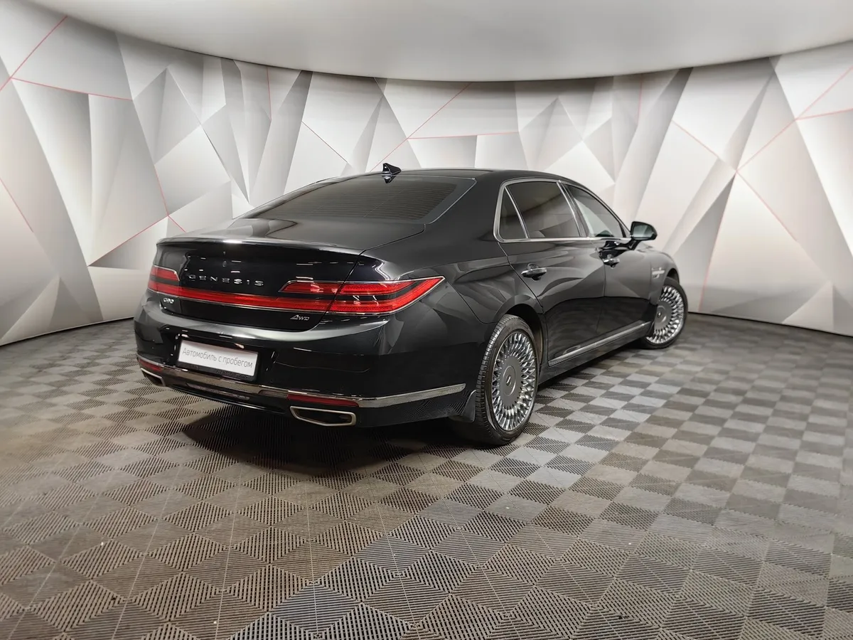Genesis G90 3.8 GDI AT AWD (309 л.с.) Elite Черный в АВИЛОН. Слайд №2