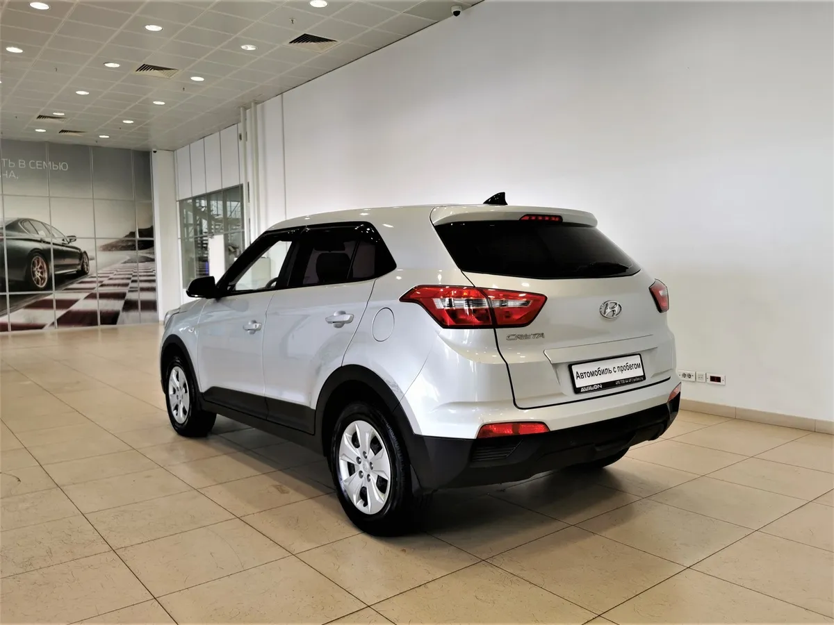 Hyundai Creta 1.6 AT (123 л.с.) Active Серебристый в АВИЛОН. Слайд №4