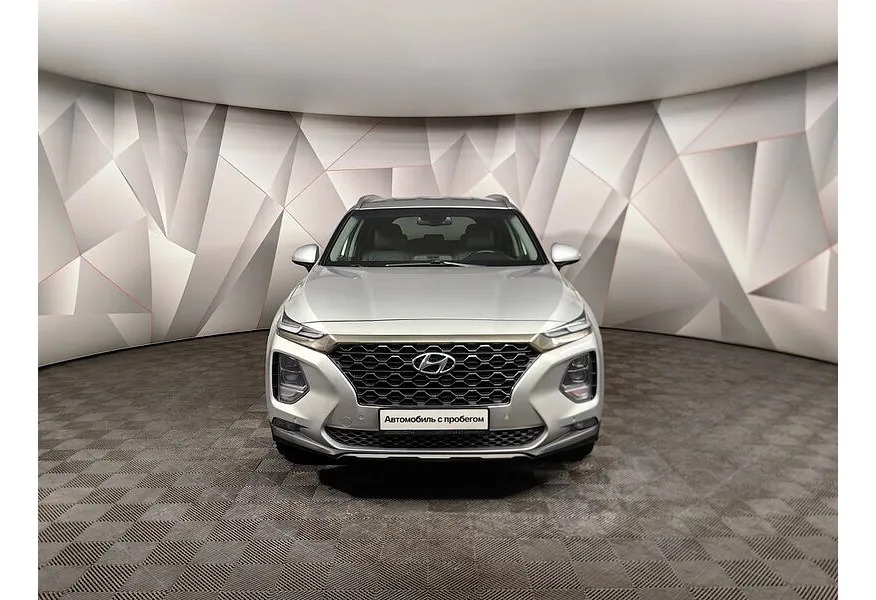 Hyundai Santa Fe 2.4 (188 л.с.) - 6AT Premier Серый в АВИЛОН. Слайд №7
