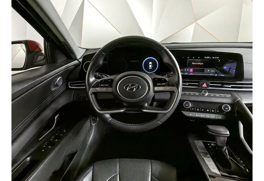 Hyundai Elantra 1.6 AT (128 л.с.) Elegance Красный в АВИЛОН. Слайд №10