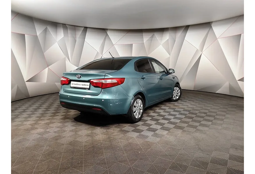 Kia Rio 1.6 AT (123 л.с.) Зеленый в АВИЛОН. Слайд №2