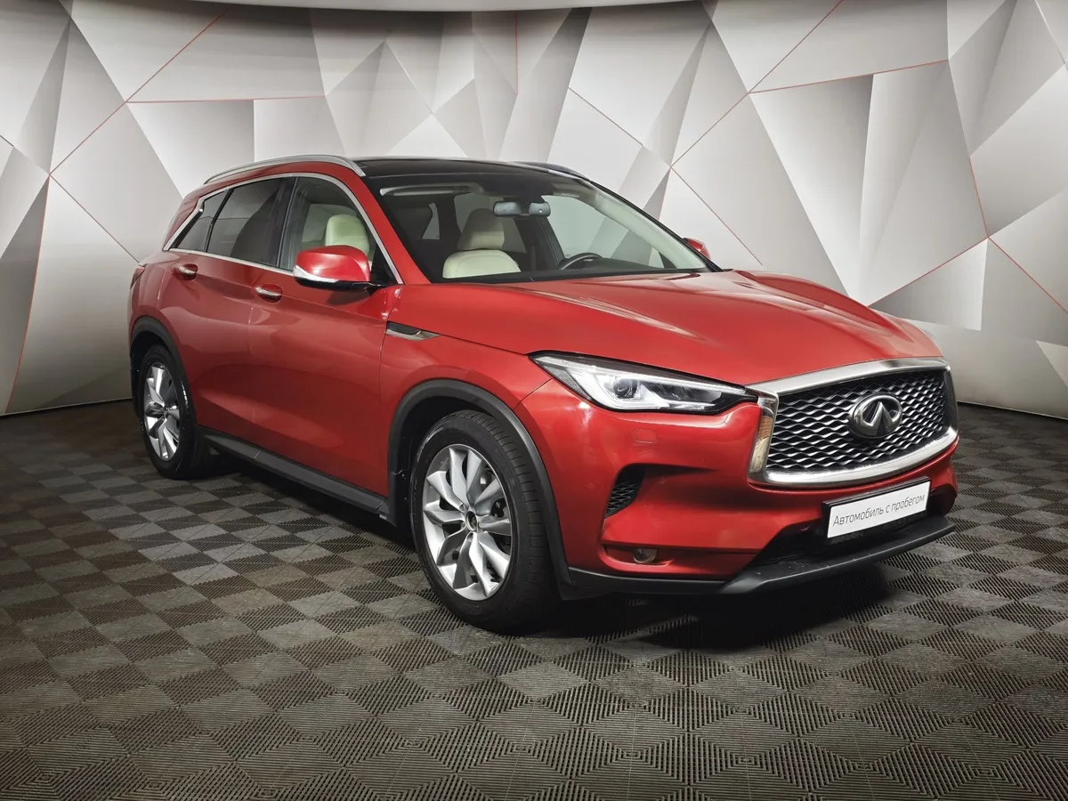 Infiniti QX50 2.0 VC-T CVT AWD (249 л.с.) Красный в АВИЛОН. Слайд №3