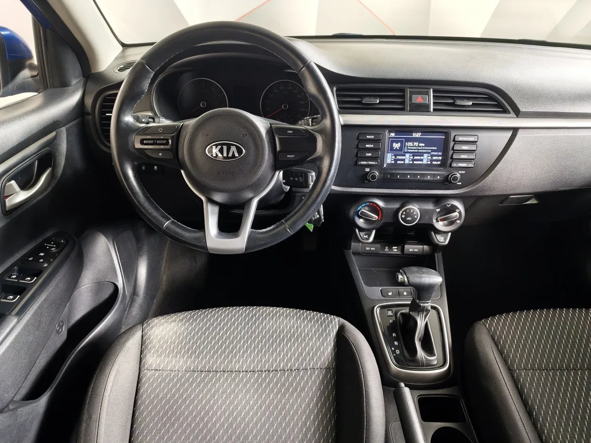 Kia Rio X-Line 1.4 AT (100 л.с.) Синий в АВИЛОН. Слайд №20