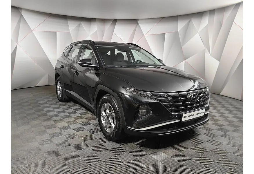 Hyundai Tucson D2.0 Smartstream 8AT 4WD (186 л.с.) Lifestyle + Smart Sense Черный в АВИЛОН. Слайд №3