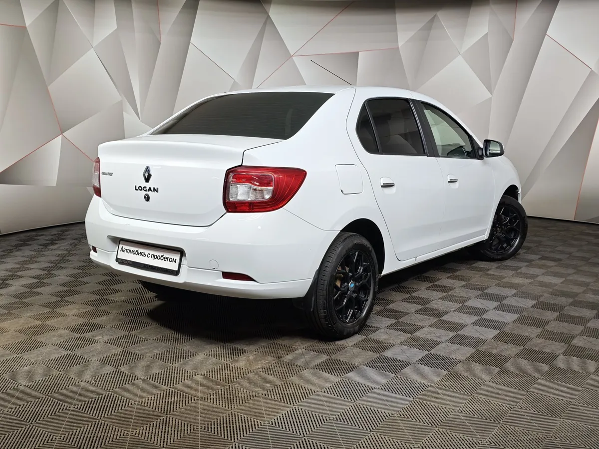 Renault Logan 1.6 MT (87 л.с.) Белый в АВИЛОН. Слайд №2