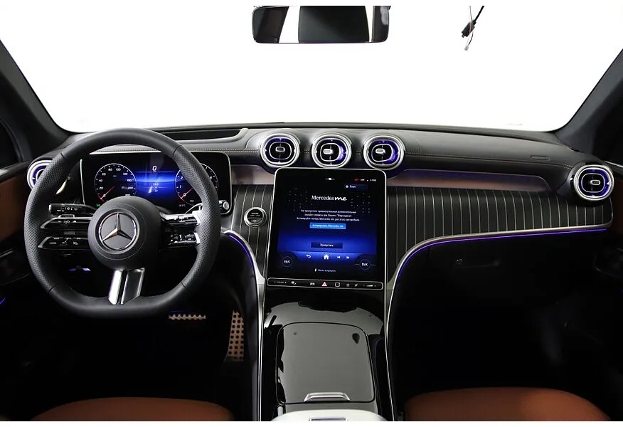 Mercedes-Benz GLC 300 4MATIC 9G-TRONIC (258 л.с.) Черный в АВИЛОН. Слайд №9