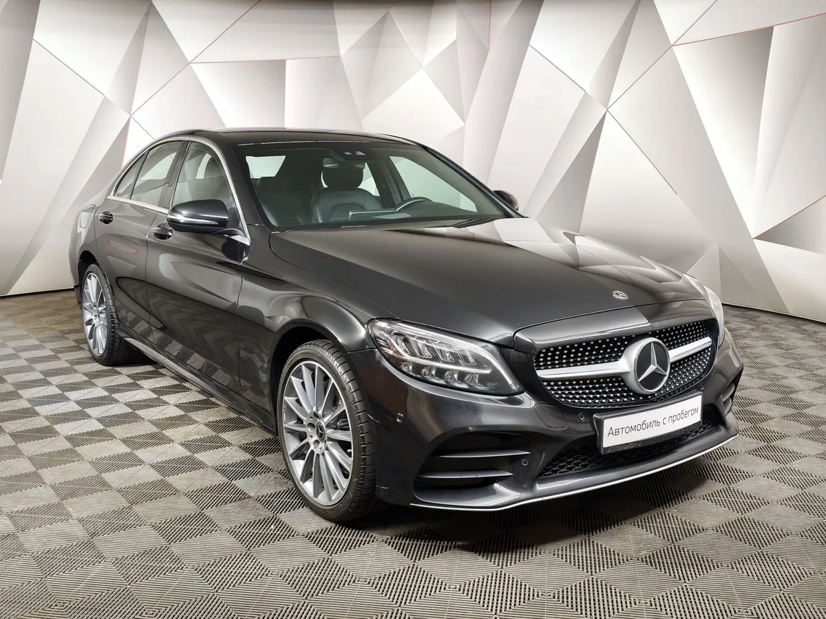 Mercedes-Benz C-Класс C 200 4Matic 9G-Tronic (184 л.с.) Sport Черный в АВИЛОН. Слайд №3
