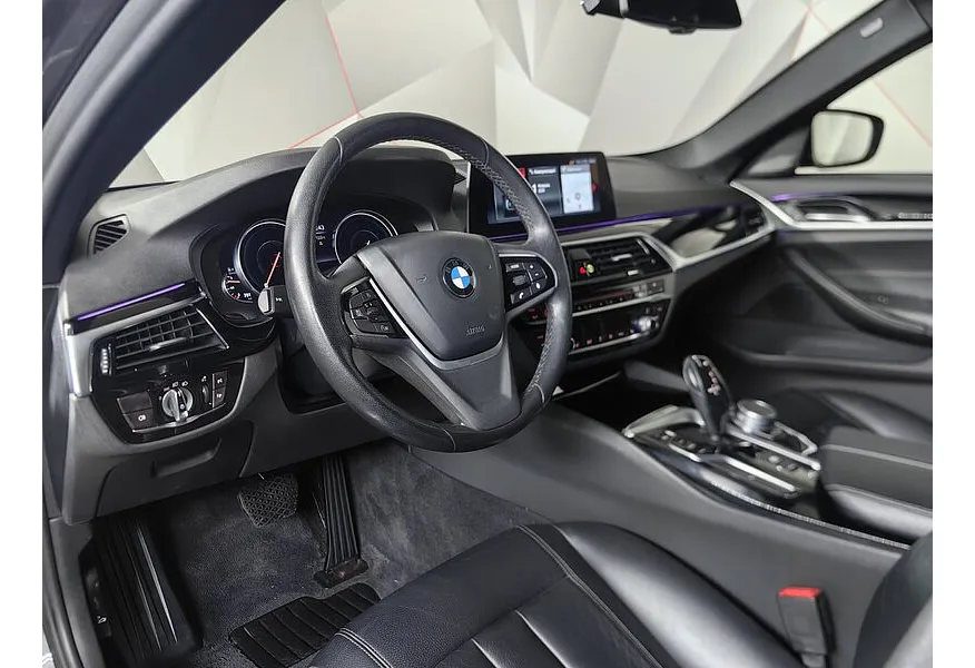 BMW 5 серия 520d Steptronic (190 л.с.) Серый в АВИЛОН. Слайд №12