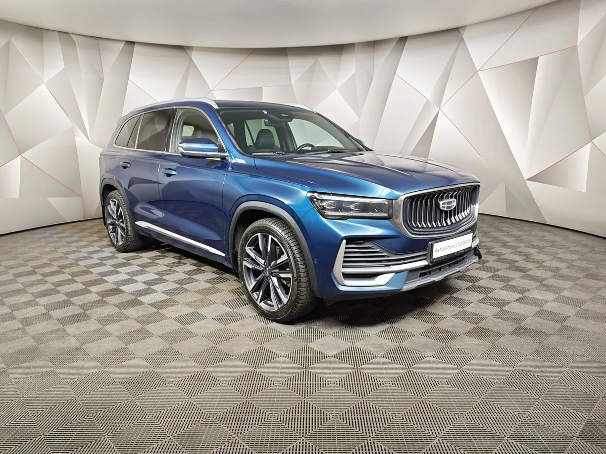 Geely Monjaro 2.0T 8AT 4WD (238 л.с.) Luxury Синий в АВИЛОН. Слайд №3