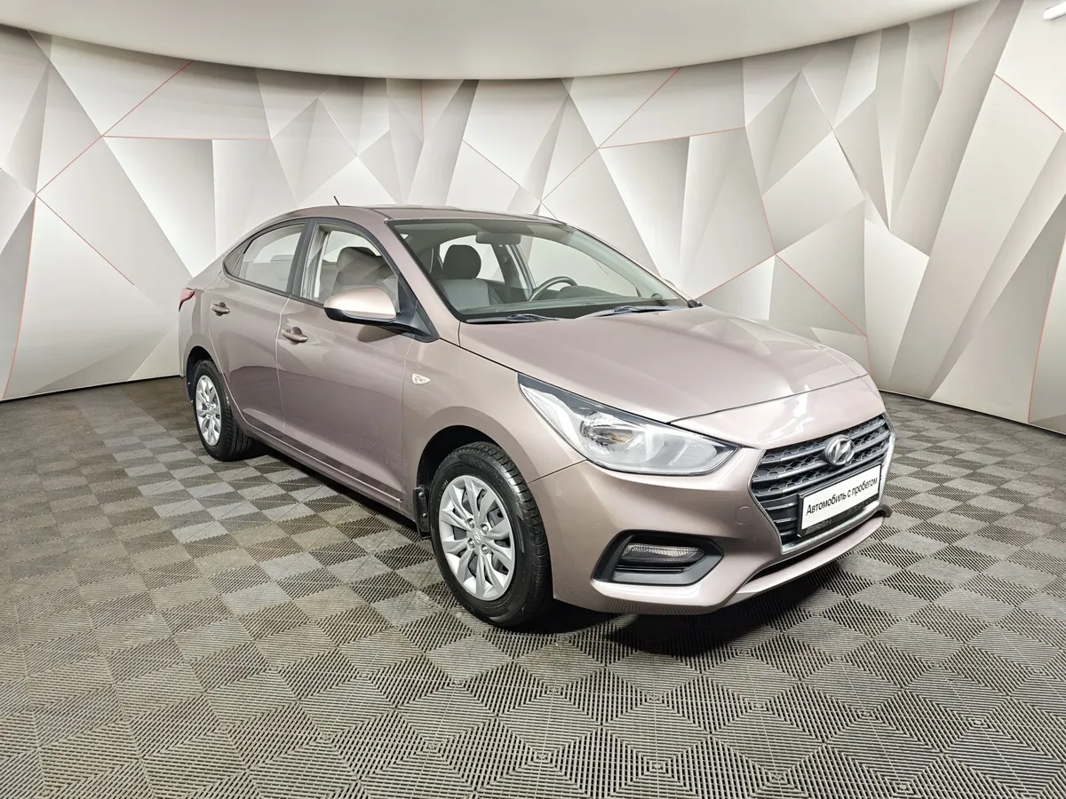 Hyundai Solaris 1.6 AT (123 л.с.) Comfort Коричневый в АВИЛОН. Слайд №3