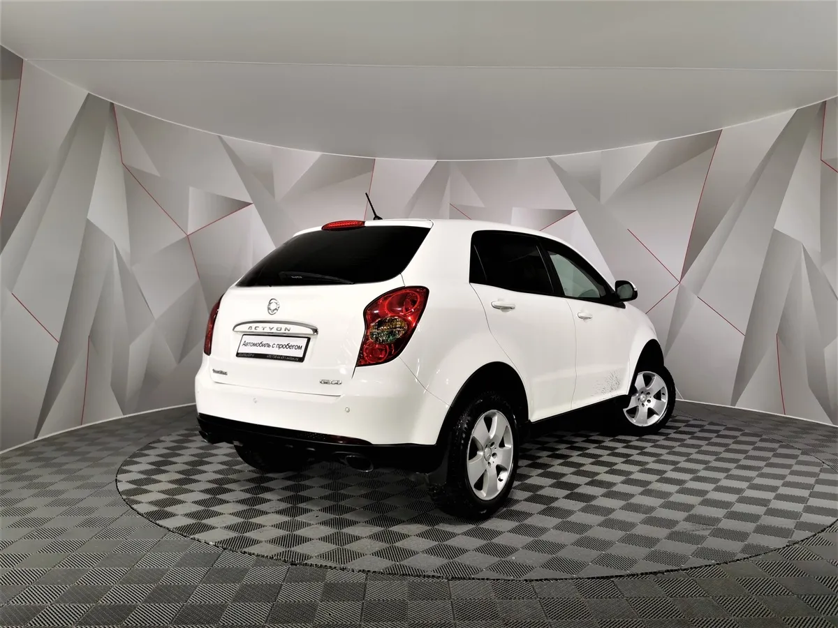 SsangYong Actyon 2.0 AT (149 л.с.) Белый в АВИЛОН. Слайд №2