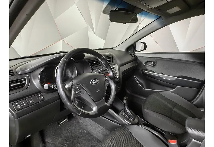 Kia Rio 1.6 AT (123 л.с.) Черный в АВИЛОН. Слайд №18