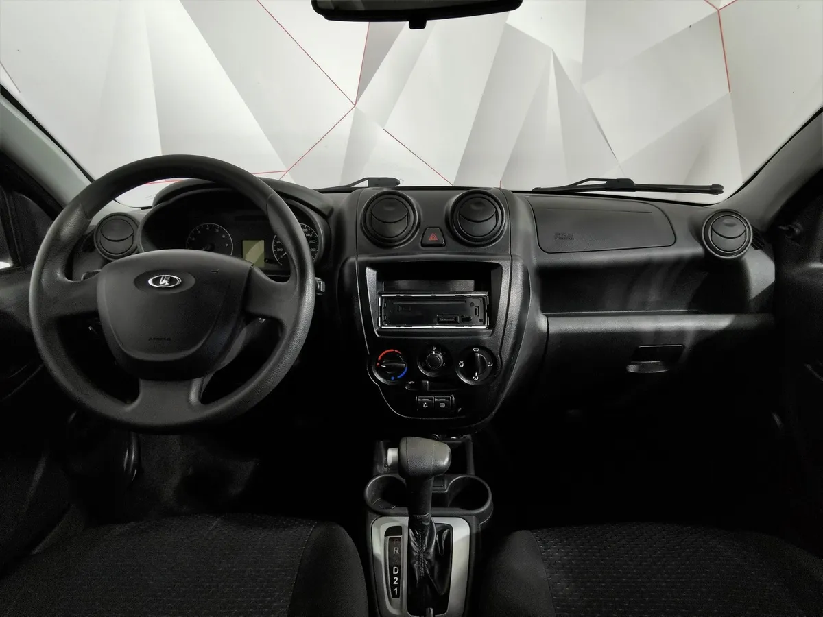 ВАЗ (Lada) Granta 1.6 AT 16кл (98 л.с.) Оранжевый в АВИЛОН. Слайд №13