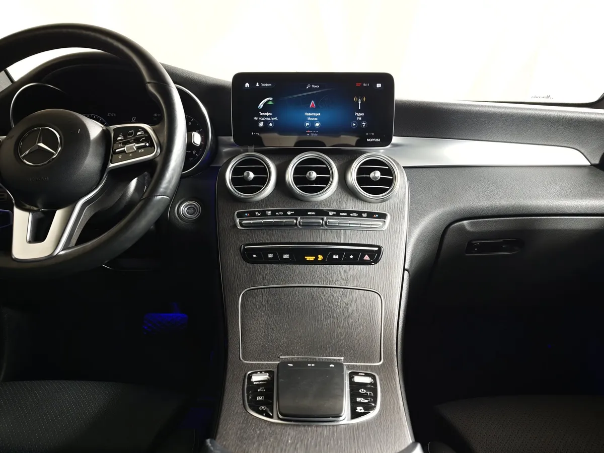 Mercedes-Benz GLC Купе 300 9G-TRONIC 4MATIC (245 л.с.) Sport Серый в АВИЛОН. Слайд №15