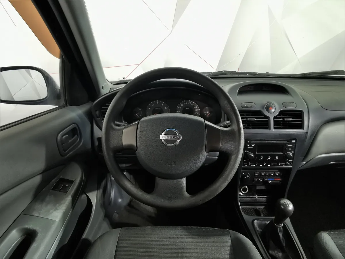 Nissan Almera Classic 1.6 MT (107 л.с.) Черный в АВИЛОН. Слайд №18