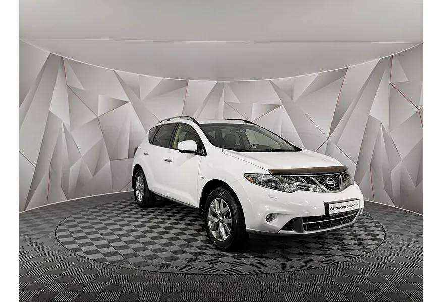 Nissan Murano 3.5 Xtronic AWD (249 л.с.) Белый в АВИЛОН. Слайд №3