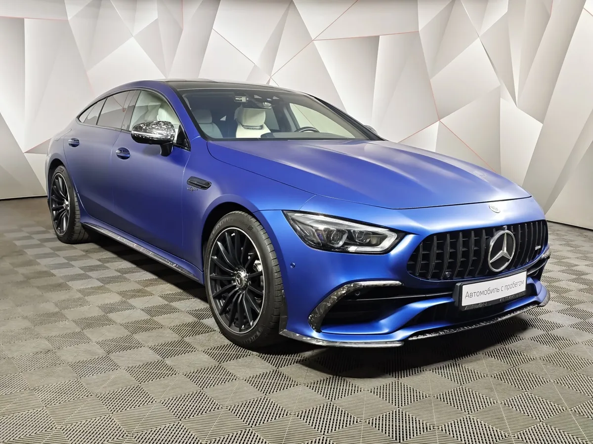 Mercedes-Benz AMG GT 43 4MATIC SPEEDSHIFT TCT 9G (367 л.с.) Синий в АВИЛОН. Слайд №3