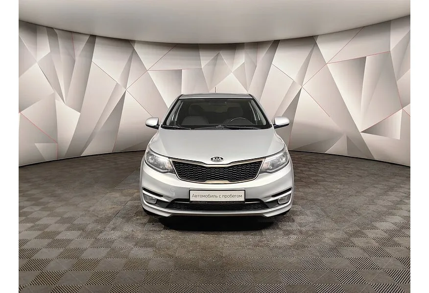 Kia Rio 1.6 AT (123 л.с.) Luxe Серебристый в АВИЛОН. Слайд №7